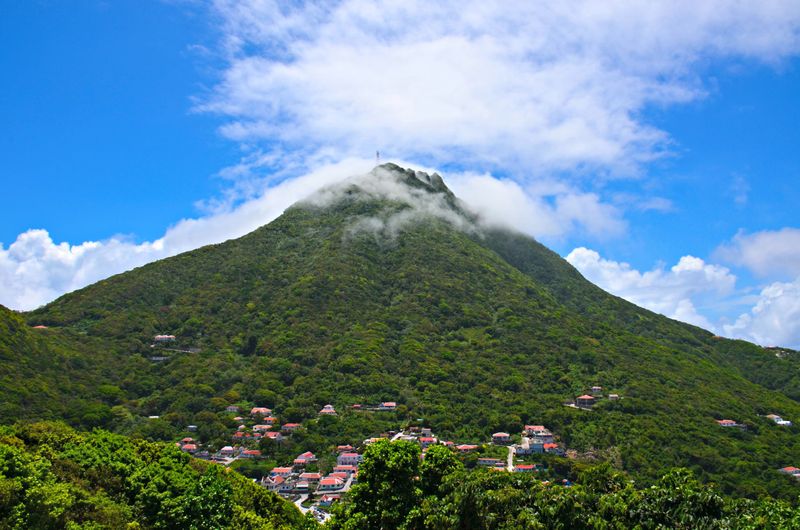 Saba Island, Caribbean (Netherlands Antilles)