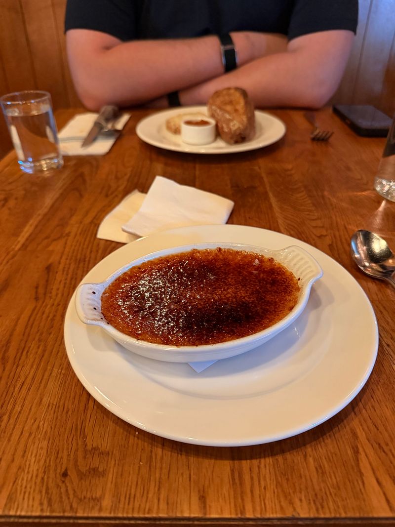Dessert: Creme Brulee and Friends