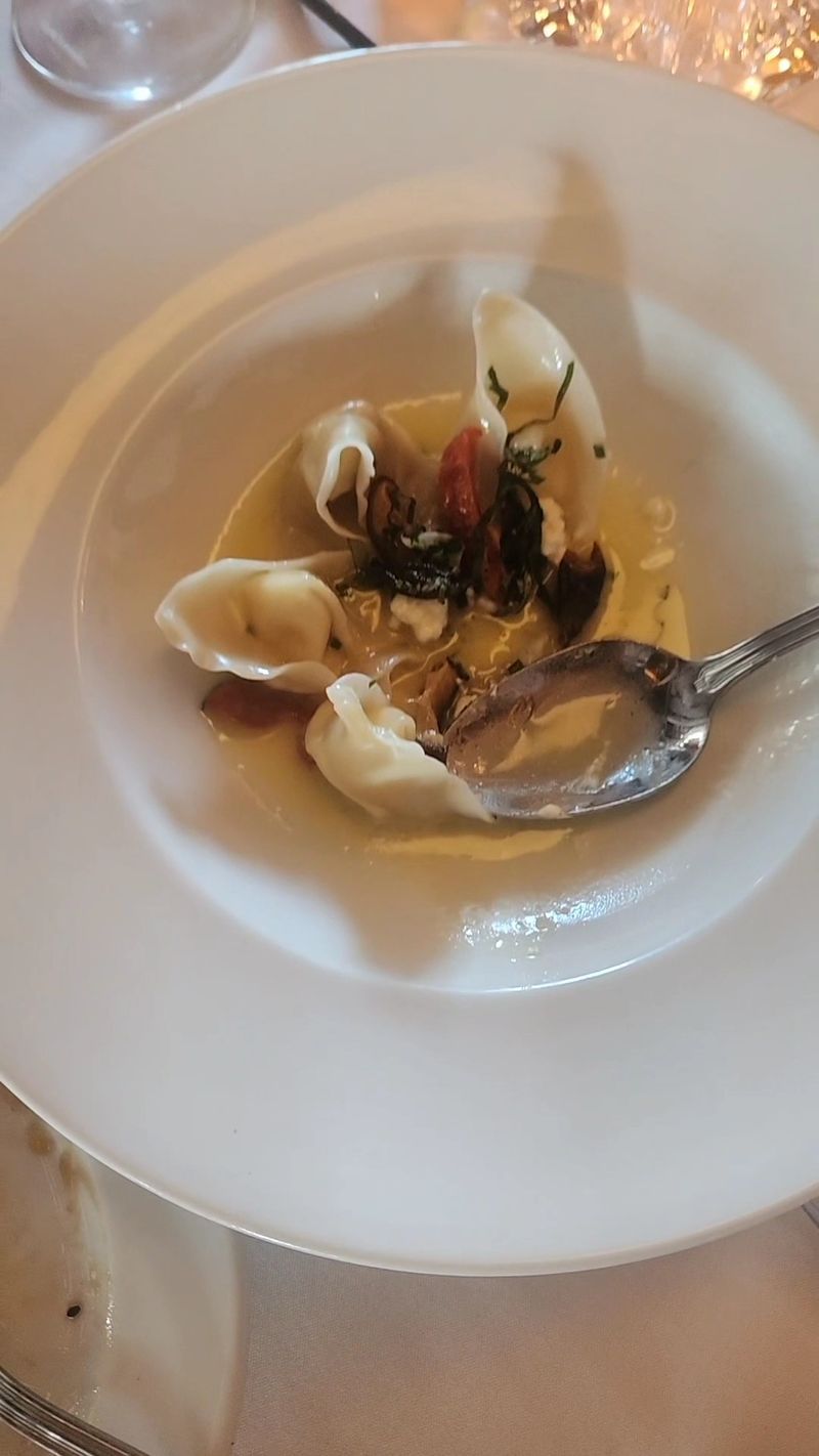 Goat Cheese Ravioli Starter