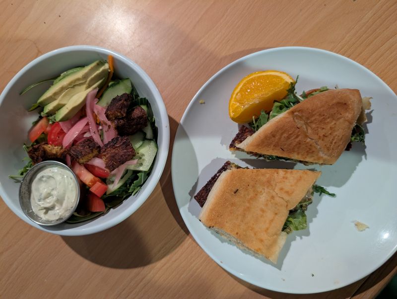 Spiced Sweet Potato Burger