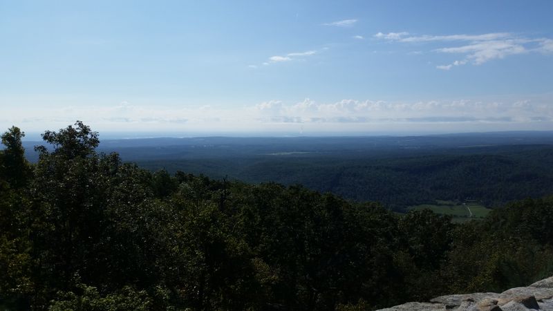 Ledge Walk Above the Hollow