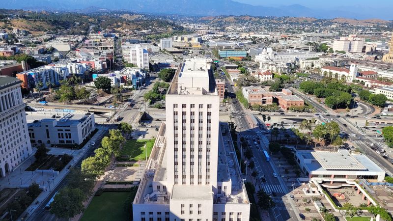 Los Angeles, USA: A Civic-Building Lookout with Big-City Views (LA City Hall Observation Deck)