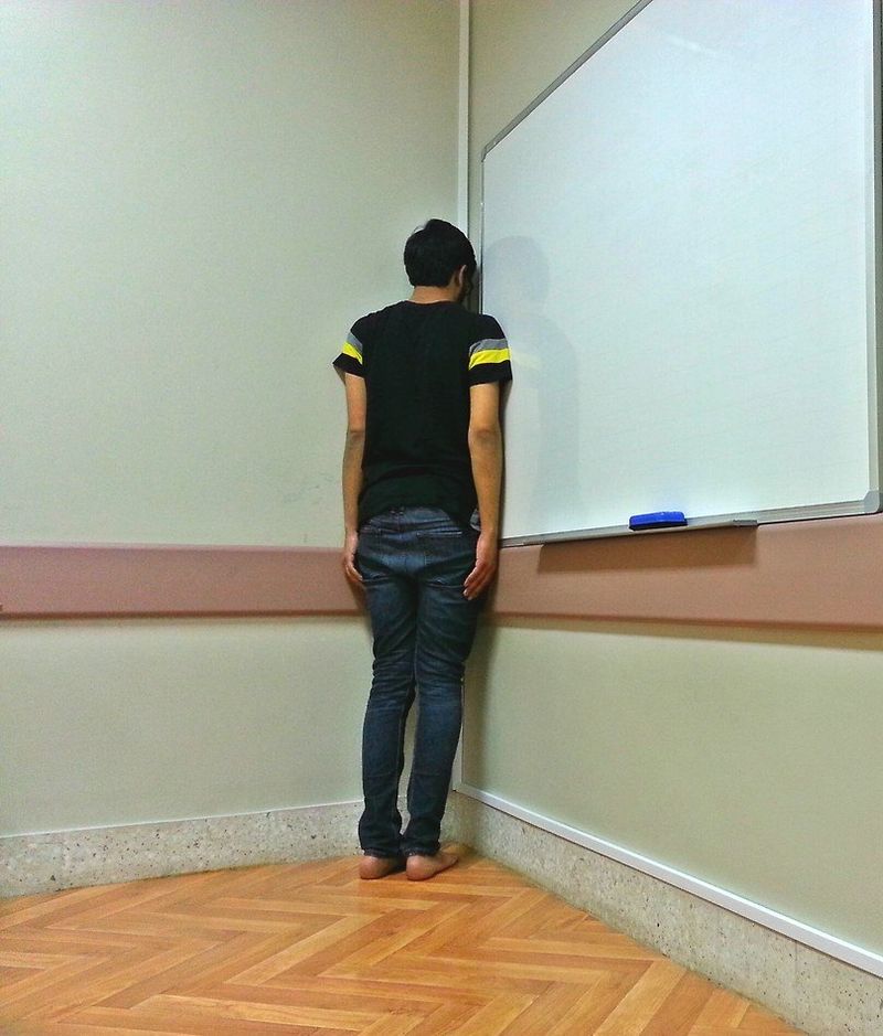 Standing in the Corner for Hours