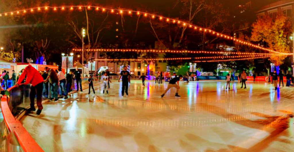 Sacramento’s Holiday Ice Rink Surrounded by Food Spots Locals Actually Eat At