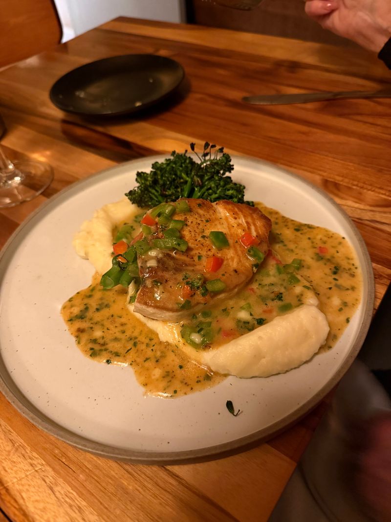 Swordfish And Creamy Potatoes