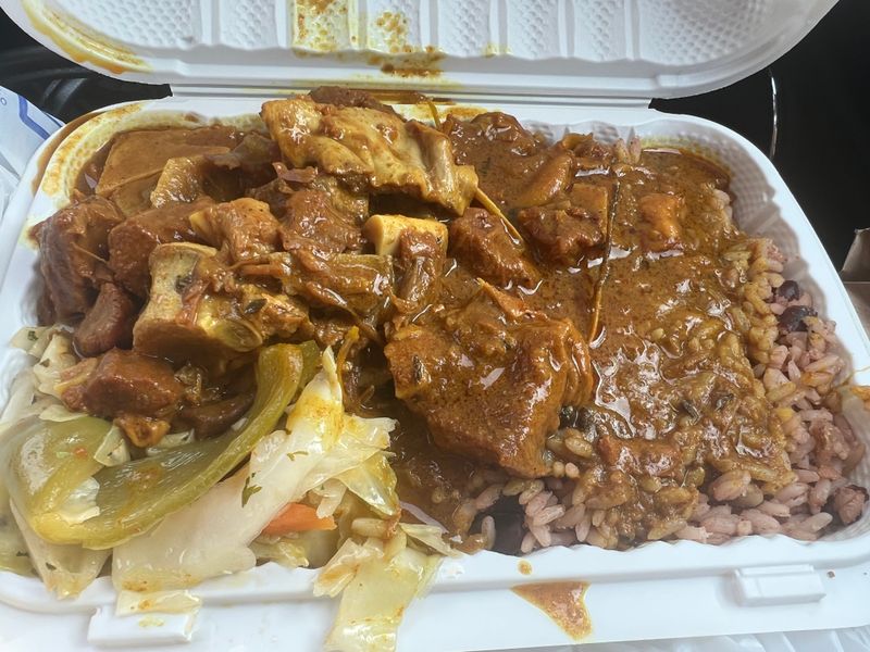 Curry Goat Lunch Special