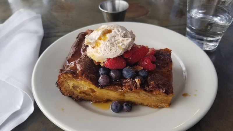 Caramel Apple Skillet Toast