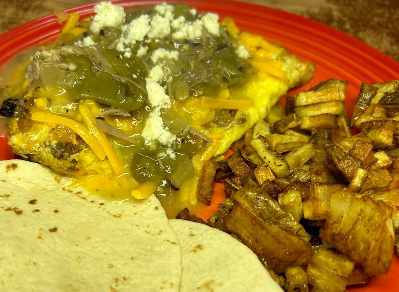 Brunch Stars: Green Chili And Chorizo