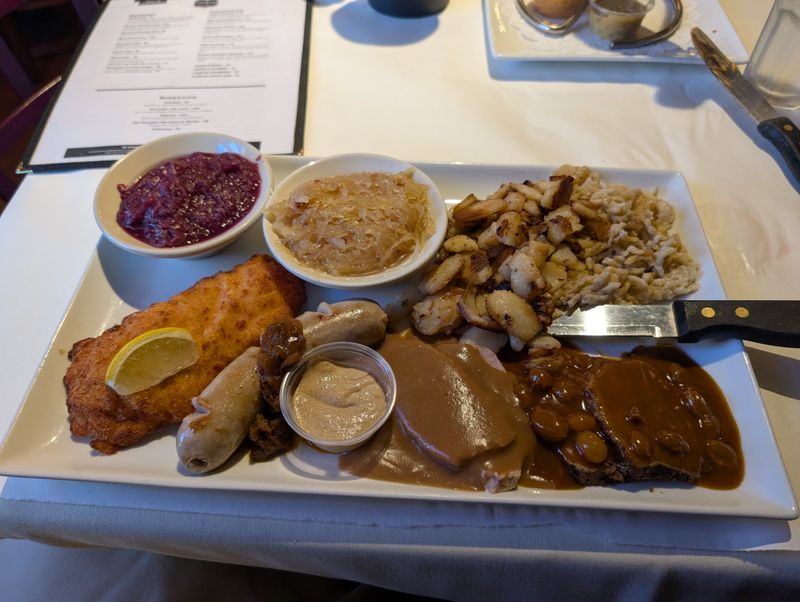 Homemade Spaetzle and Gravies