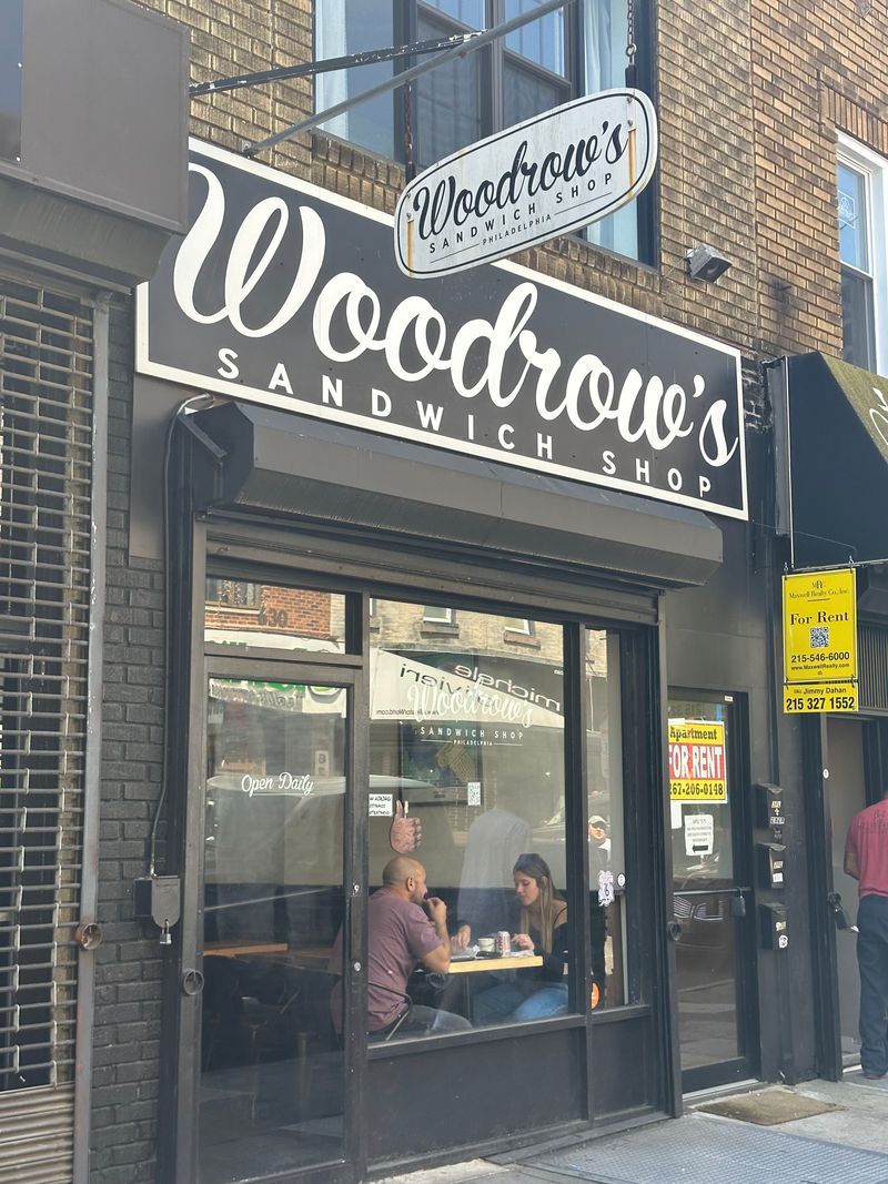 Woodrow’s Sandwich Shop — Philadelphia, PA