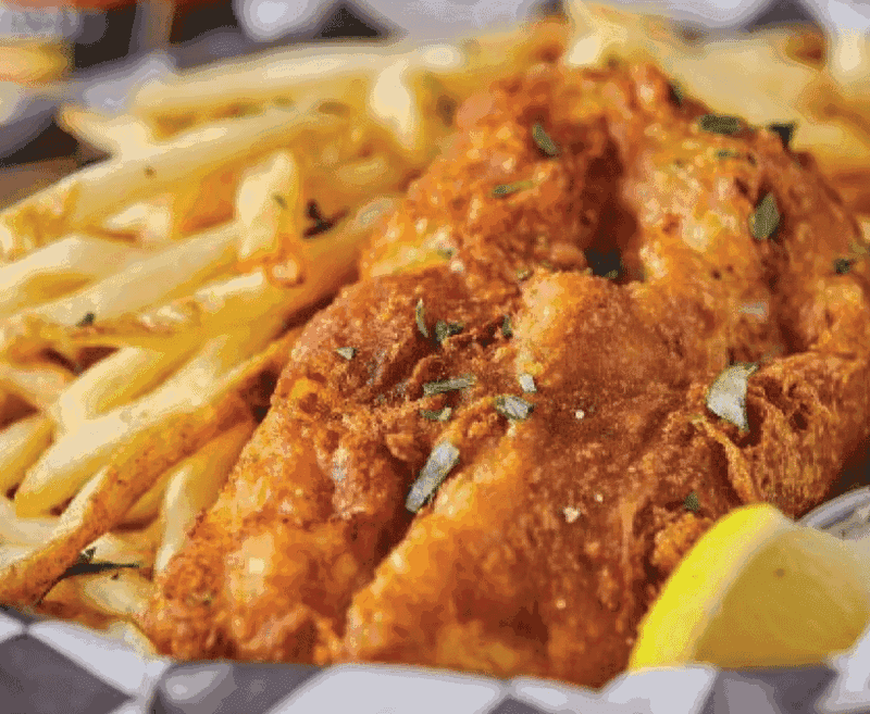 Fried Seafood Combo Platter