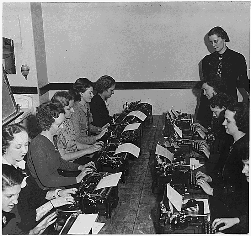 Typing on Typewriters