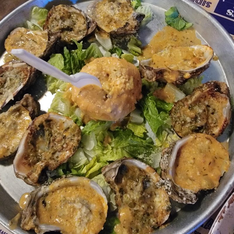 Chargrilled Oysters on the Half Shell