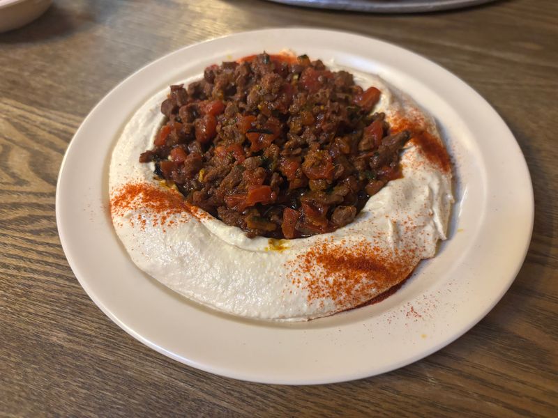 Hummus with Lamb