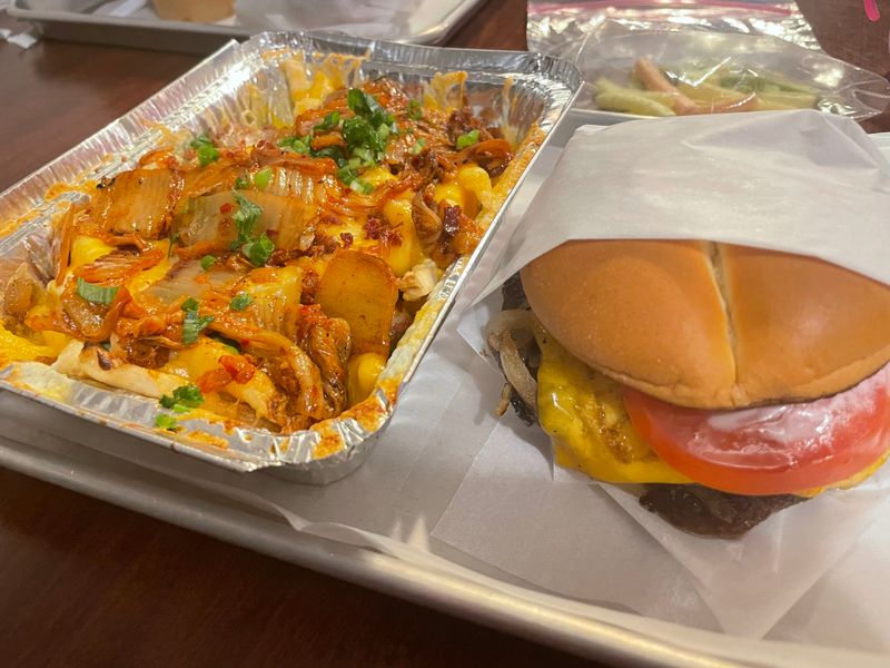 Kimchi Loaded Fries Feast