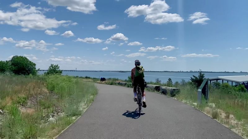 Biking the 10 Miles of Trails