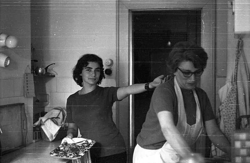 Everyone Helping in the Kitchen