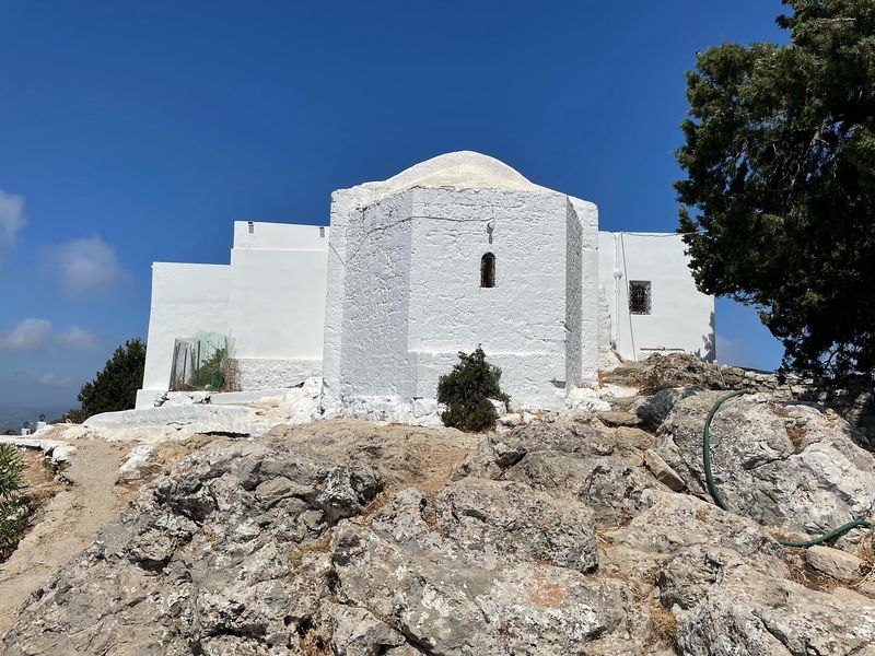 Climb to Panagia Tsambika Monastery for the viewpoint