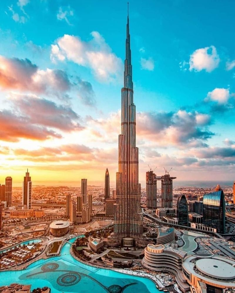Burj Khalifa — Dubai, United Arab Emirates