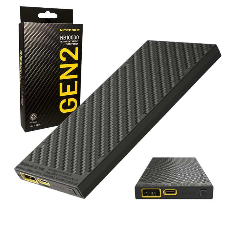 Nitecore NB10000 Gen2 Power Bank (150 g / 5.29 oz)