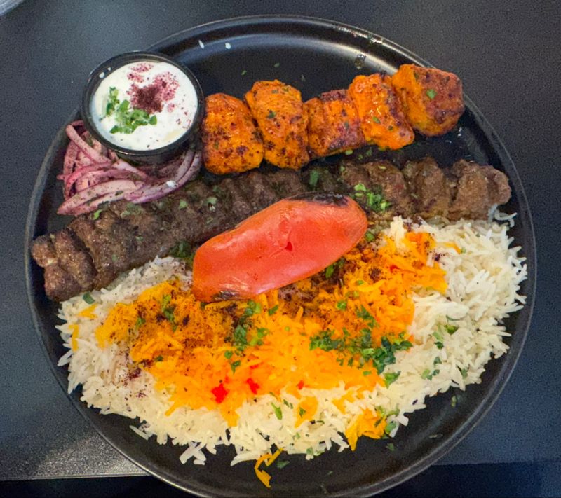 Signature Chicken Kabob Plate