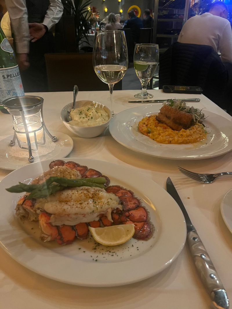 Chilean Sea Bass With Champagne Truffle Sauce