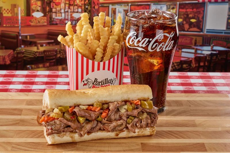 Italian Beef Sandwich, Dipped