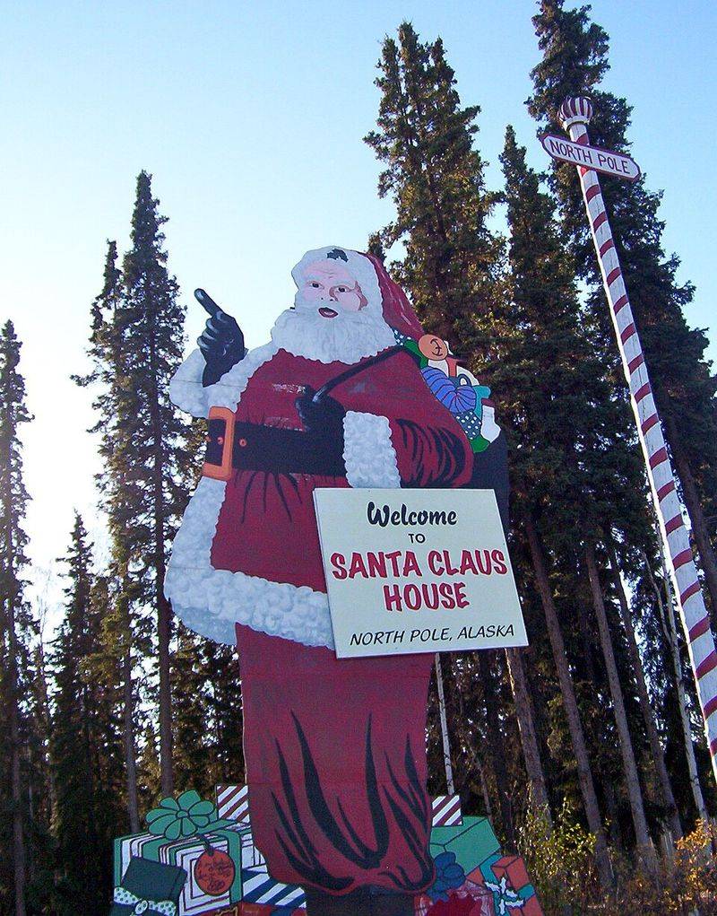 Santa Claus Lives at the North Pole