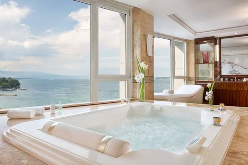Hotel President Wilson Royal Penthouse Suite in Geneva