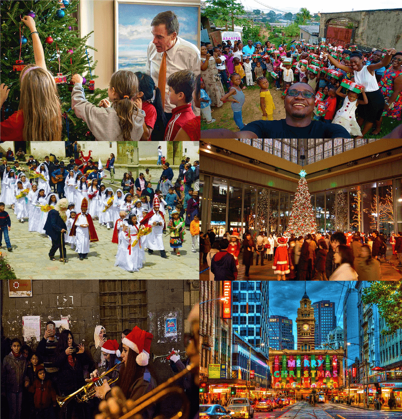 Christmas Was Celebrated the Same Way Worldwide