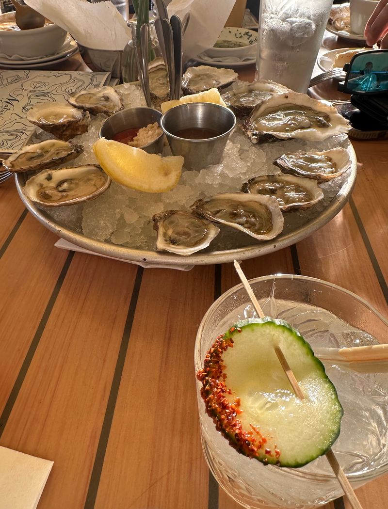 Signature Oysters and Flavor Notes