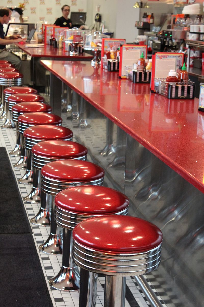 Counter Seats and Chrome Nostalgia