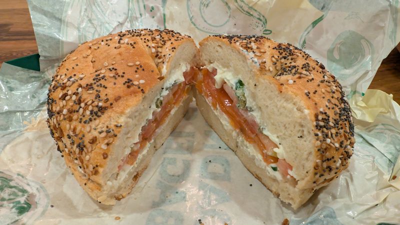 Everything Bagel With Lox That Wins Lunch