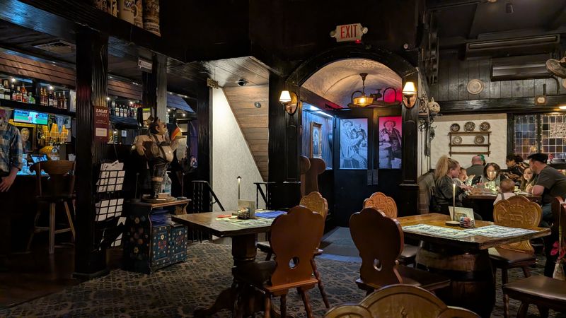 Servers in Alpine Costume