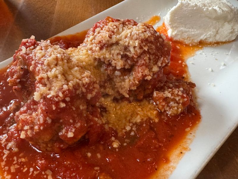 House Meatballs with Sunday Gravy