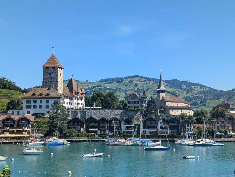 Spiez – Vineyards, Bay Views and Lake-Castle Perfection