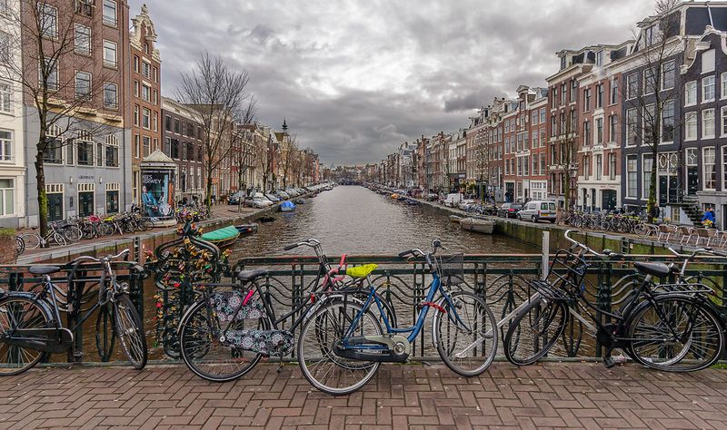 Amsterdam, Netherlands — Canals, Bikes & Flat Streets