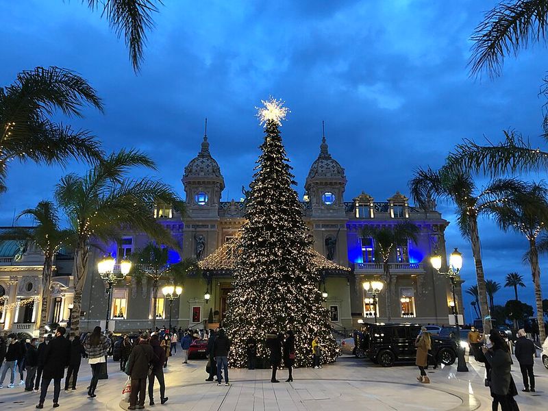 Monaco — Monte Carlo Christmas Tree Ceremony