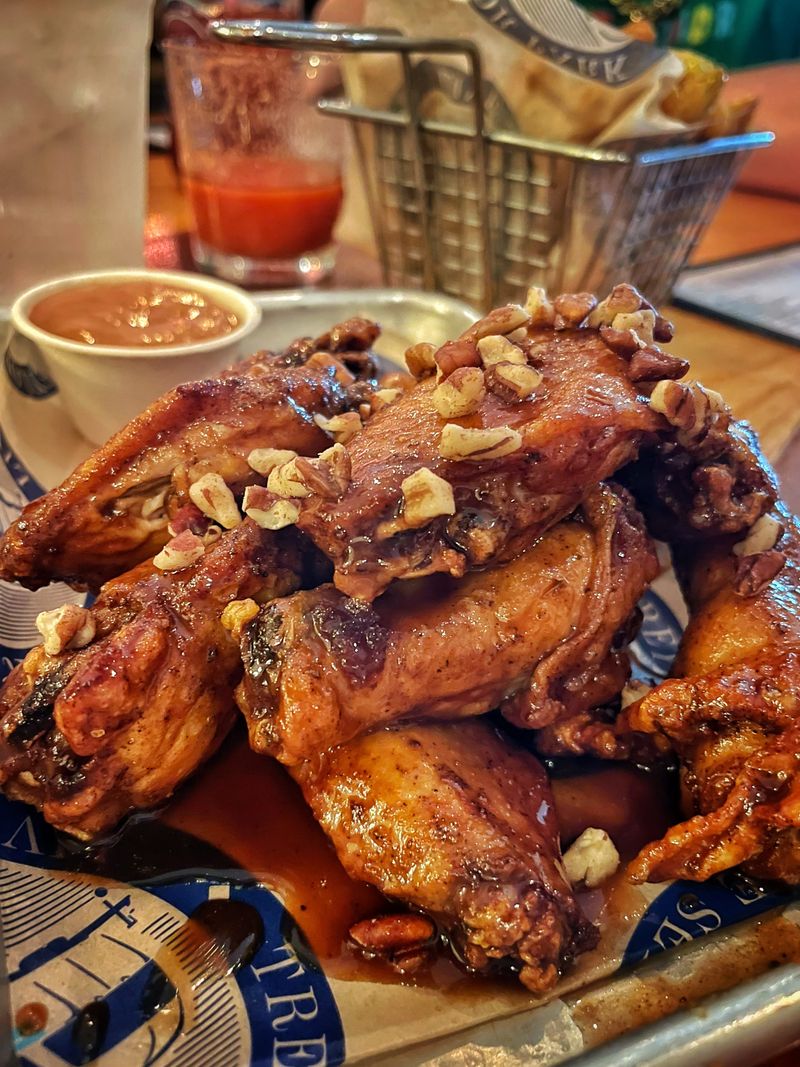 PB & J Chicken Wings