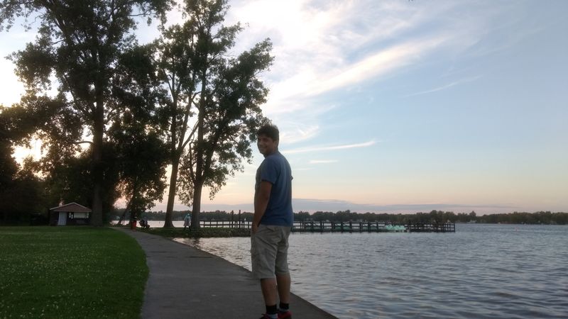 Lake Lansing Park South Beach Day