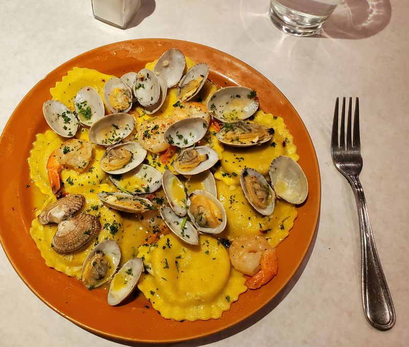 Seafood Ravioli Spotlight
