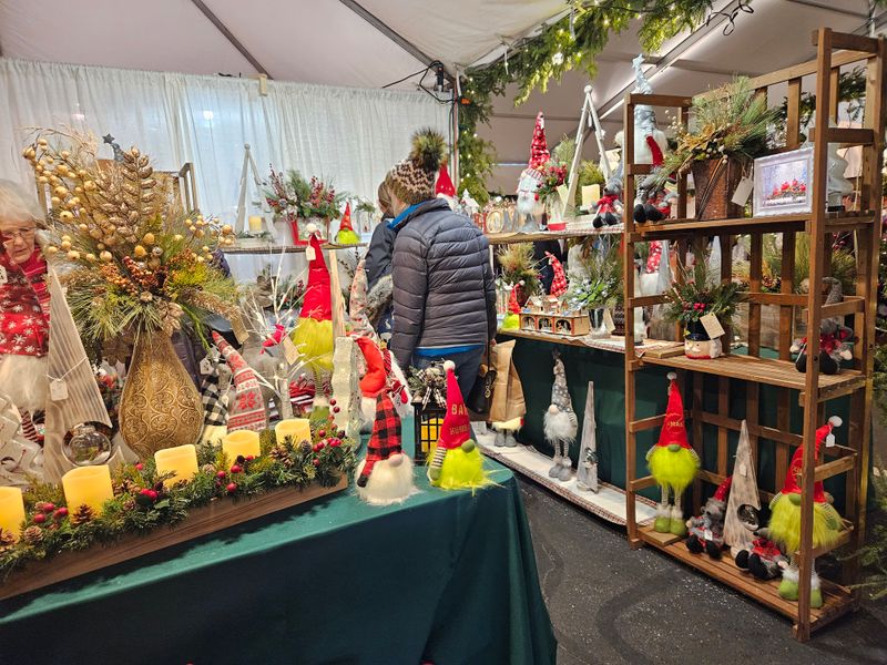 Old World Christmas Market in Elkhart Lake, Wisconsin