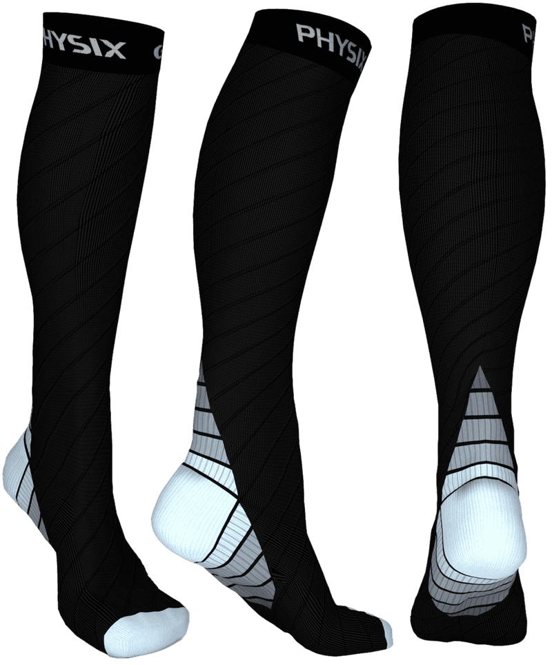 Physix Gear Sport travel compression socks