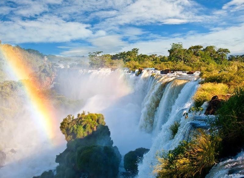 Iguazú Falls, Argentina and Brazil