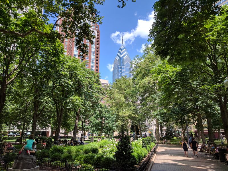 Picnic & People-Watch in Rittenhouse Square
