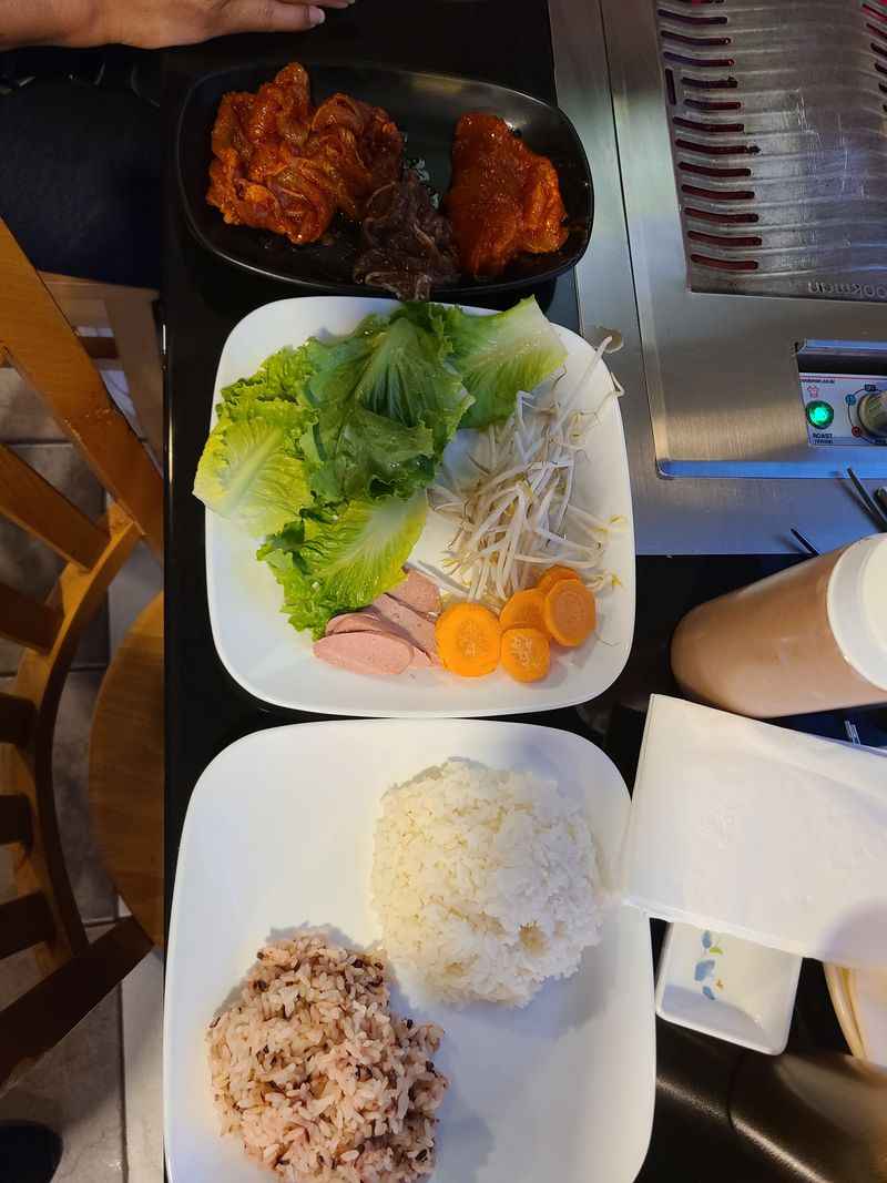 Ssam Mastery With Rice and Shrimp