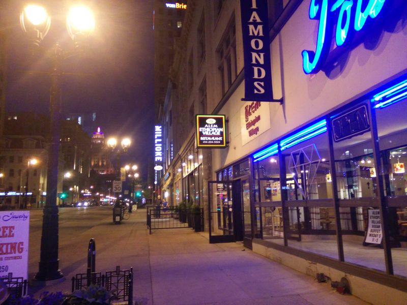 Downtown Location, Easy Night Out