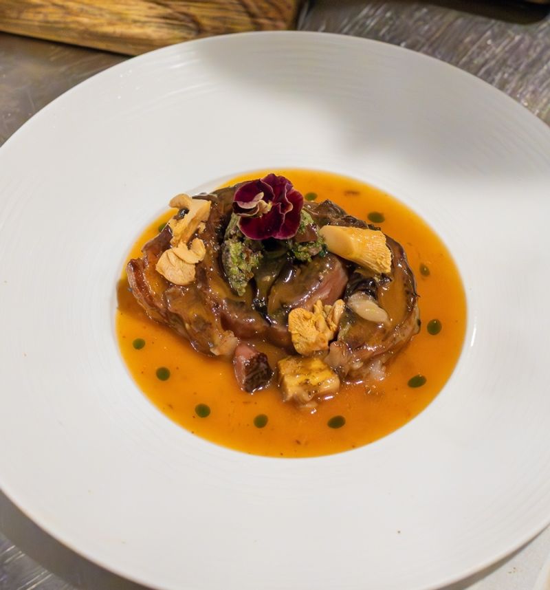 Seasonal Vegetables On Fire