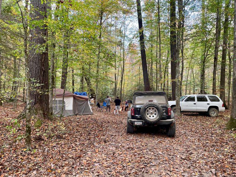 Unpaved Access via Big Frog Road