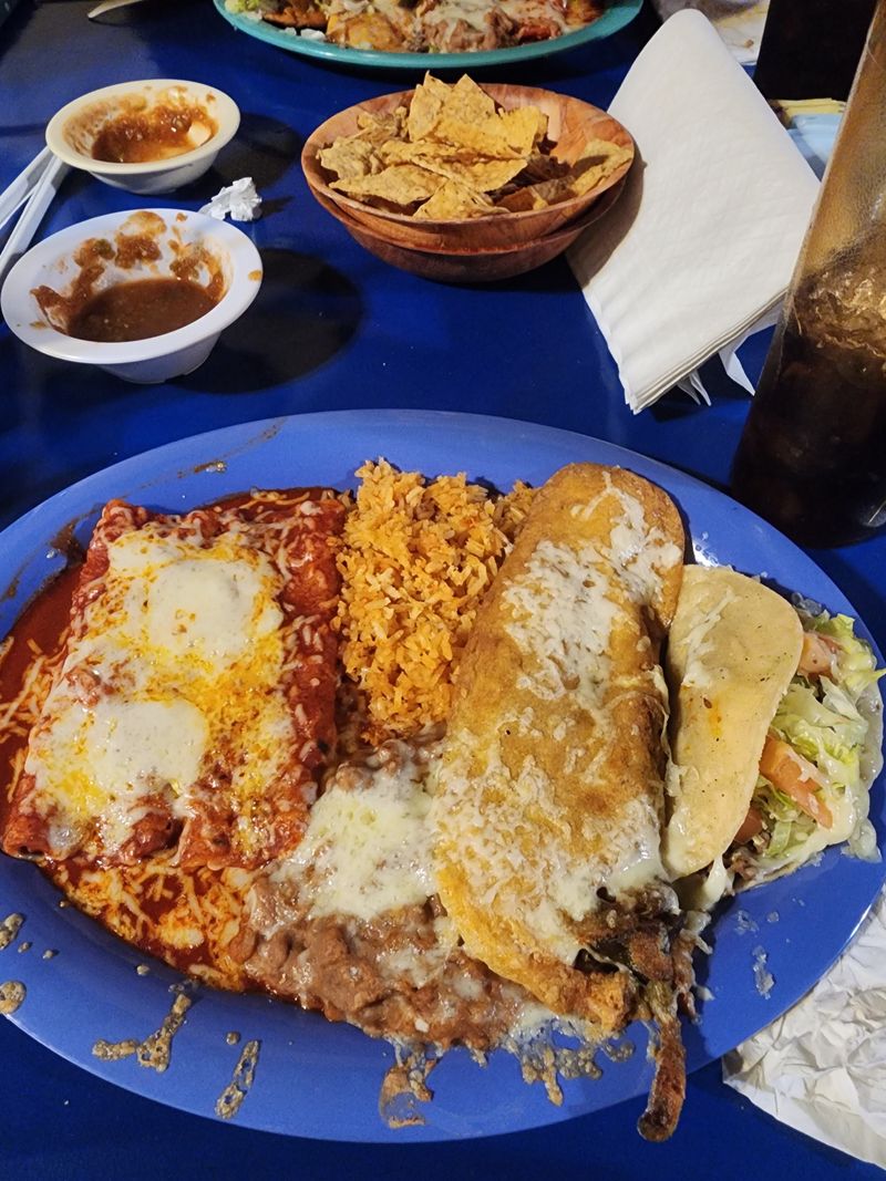 The Legendary Red Chile Enchiladas